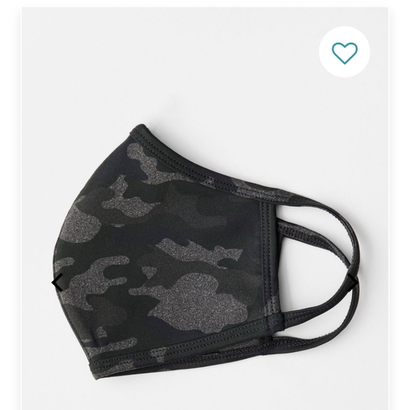🔮NWT-Fabletics Face Mask-Charcoal Camo-NOW IN - Picture 2 of 12